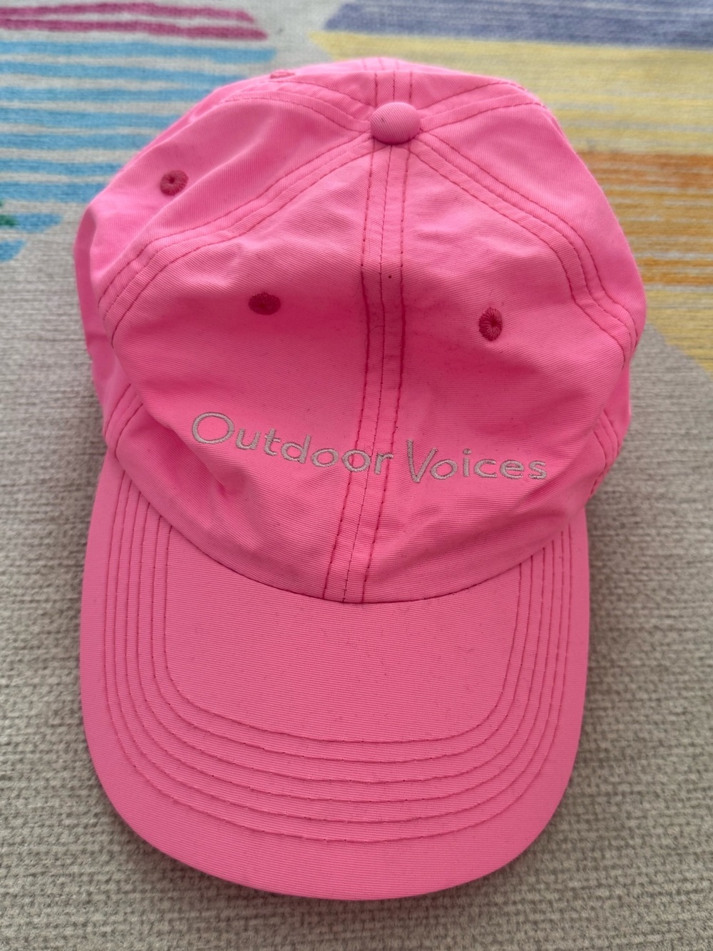 Rare Outdoor Voices Los Angeles Baseball Hat
